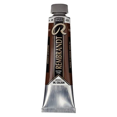 Image of Rembrandt Paint Oil Burn Umber, Brown, One Size