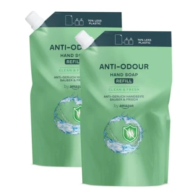 Image of by Amazon Anti Odour Hand Soap Refill, 2 x 1000ml