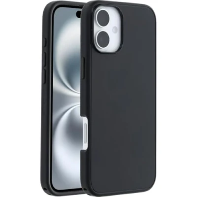 Image of OtterBox Symmetry+ PC Back Cover Black Magnetic Apple iPhone 16 Plus