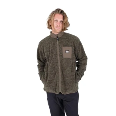 Image of Sweatshirt with zipper men Woodland Burrito