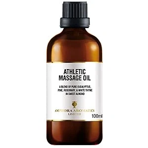 Image of Amphora Aromatics Athletic Massage Oil 100ml Glass