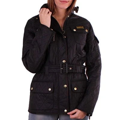 Image of Barbour International Polarquilt Winter jacket, Women&#039;s, Size: 10, Black