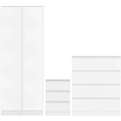 Image of Seconique Malvern Trio Set in White