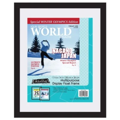 Image of MCS 11x14 Inch Magazine Display Float Frame, Black (40946)