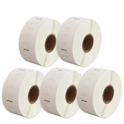 Image of Yellow Yeti 5 Rolls 11355 S0722550 19 x 51mm Multi Purpose Labels Compatible with DYMO LabelWriter 4XL 450 400 330 320 310 Duo/Turbo/Twin Turbo Seiko SLP 430 420 200 100 500 per Roll