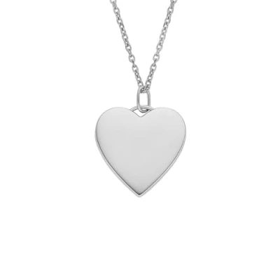 Image of Fossil Women&#039;s Drew Stainless Steel Pendant Necklace, JF04690040
