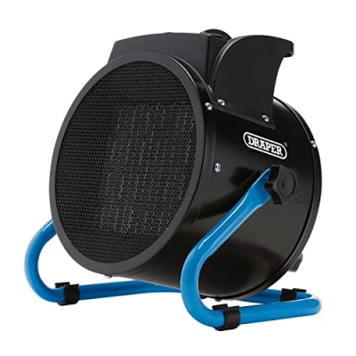 Image of Draper 230V PTC Electric Space Heater, 2.8kW, 9554 BTU