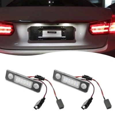 Image of Attisfiera LED License Plate Light for Octavia Roomster 1Z0943021 Licence Number