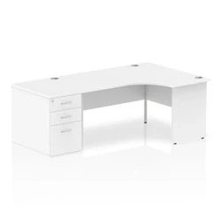 Image of Impulse 1600 Right Hand Panel End Workstation 800 Pedestal W