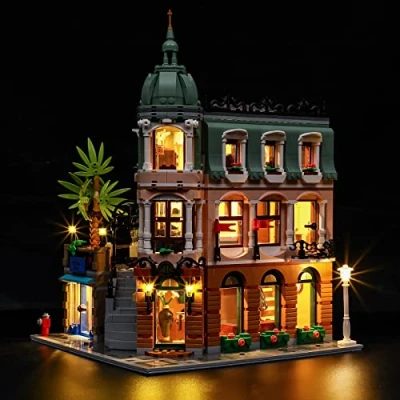 Image of LIGHTAILING LED Lighting Kit for Lego 10297 Boutique Hotel Building Blocks Model Light Set Compatible with Model(Not Include Model)