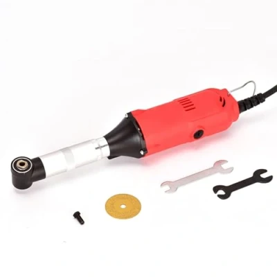 Image of XDTKJDZ Electric Tile Seam Cleaning Machine, Floor Opener Cleaner, Speed 15000r/min, Angle 90, 6 Gears Can Be Freely Adjusted, for Kitchen, Bathroom, Bedroom, Tiles Gap