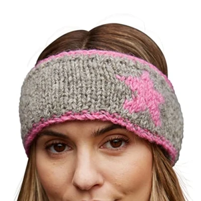 Image of Pachamama Star Headband Grey