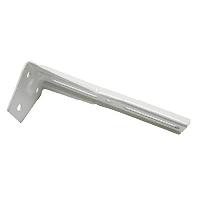 Image of GARDINIA Angle Bracket For 3 Track Panel Curtain Rails, Metal, White