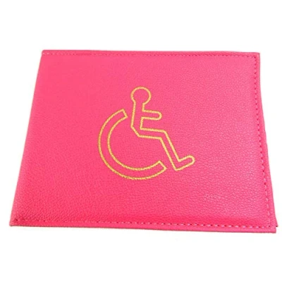 Image of Disabled Badge Holder (Pink)