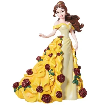 Image of Enesco Disney Showcase Belle from Beauty &amp;The Beast Figurine,Red,yellow,8.25&quot; Tall