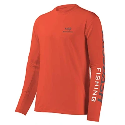 Image of Bassdash Fishing T Shirts for Men UV Sun Protection UPF 50+ Long Sleeve Tee Shirt