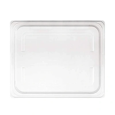Image of Nisbets Essentials 1/2 Gastronorm Clear Lid Polypropylene Dishwasher Safe 325 x 265 mm