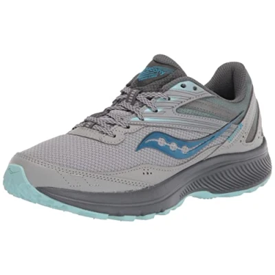 Image of Saucony Women&#039;s Cohesion Tr15 Running Shoe, Alloy/Topaz, 6.5 UK