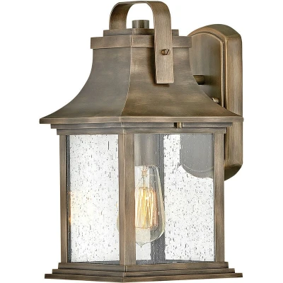 Image of Hinkley Grant Outdoor Wall Lantern Burnished Bronze, IP44