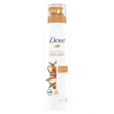 Image of Dove Argan Oil Shower Mousse, 200 ml