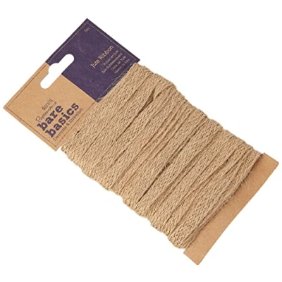 Image of Papermania 5 m Bare Basics Jute Ribbon, Brown