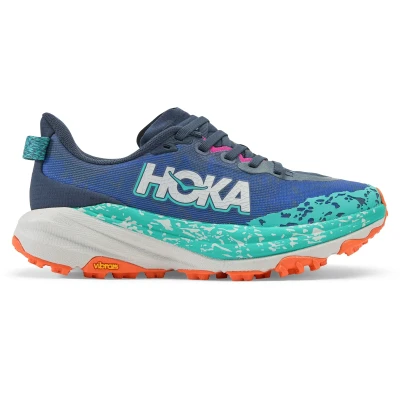 Image of HOKA Speedgoat 6 Trail running shoes, Women&#039;s, Size: 6, Varsity blue/meteor Textile/synthetics