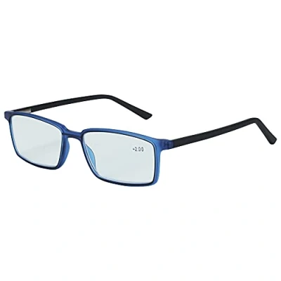 Image of ZENOTTIC Reading Glasses Blue Light Blocking Lightweight Classic Trendy Stylish for Men and Women