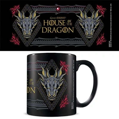 Image of Pyramid International House of The Dragon Mug in Presentation Gift Box (Syrax Design) 11oz Ceramic Official Merchandise