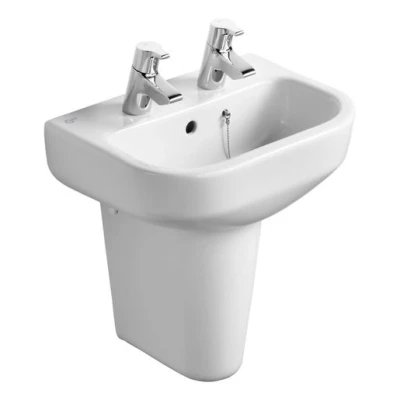 Image of Ideal Standard J468001 Playa Semi Pedestal Small White