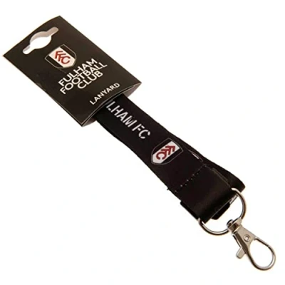 Image of Fulham FC Lanyard Keychain, Adults Unisex, Multi Coloured (Multi Colour), One Size
