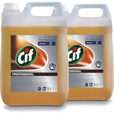 Image of Cif Professional Wood Floor Cleaner, Set 2pcs x 5L