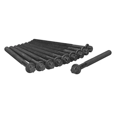 Image of 0204C4x10 Cylinder Head Bolt Kit AJUSA 81044200 Male Torx 10 PEUGEOT: 208 I Hatchback, 207 206 CITROËN: Saxo C3 II