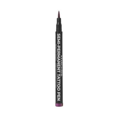 Image of Stargazer Semi Permanent Vegan Tattoo Pen 7. Up To 24 Hour Strong Purple Colour For Skin Art With A Fine Line Nib.