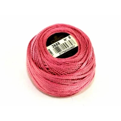 Image of DMC Cotton Perle Thread Size 8 3688 per 10 Gram Ball
