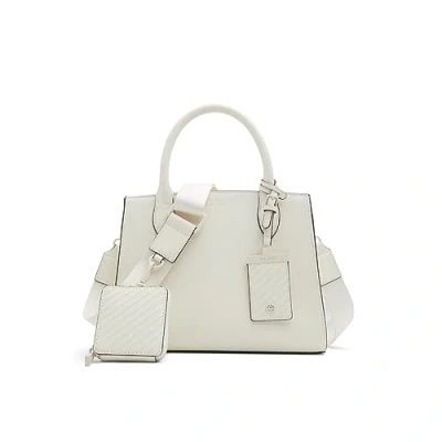 Image of Aldo Women&#039;s Cadoanad Satchel Bag, White/Bone, Medium