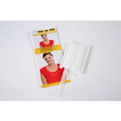 Image of 12mm Vilene Iron On Bias Stay Tape 5m White per Pack