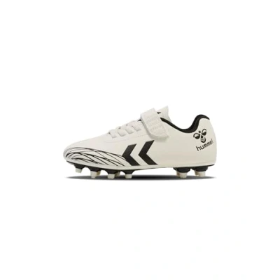 Image of Hummel TOP STAR F.G. Junior Unisex Moulded stud football boots for kids, Size: 6, Marshmallow Pu