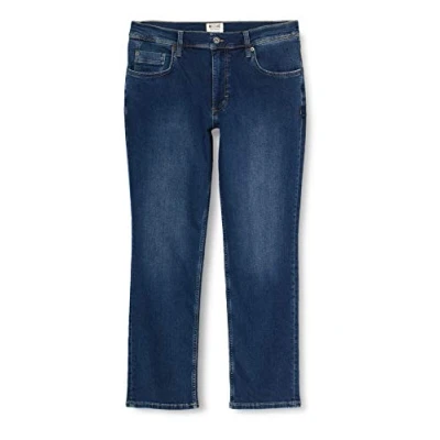 Image of Mustang Men&#039;s Style Washington Slim Jeans, Denim Blue, 38/32