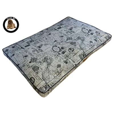 Image of Ellie Bo Jumbo Dog Bed for 60 inch Cage/Crate Beige Voyager Style