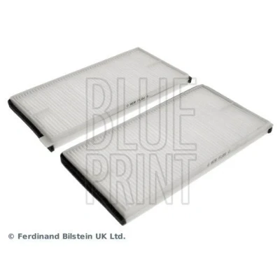 Image of 9586165D00, 9586165D00000, 9586167D00, 9586167D00000 Filter set, cabin air BLUE PRINT ADK82505