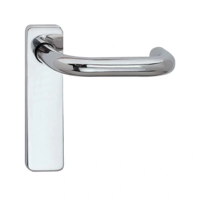 Image of Matlock Stainless Steel Round Bar Lever Lock, Pack of 2