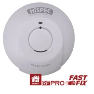 Image of Hispec Radio Frequency Mains Smoke Alarm HSSA/PE/RF10 PRO. HSSA/PE/RF10/PRO