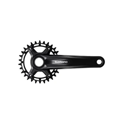 Image of Shimano Deore FC MT510 chainset, 12 speed, 52 mm chainline, 32T, 175 mm, Black