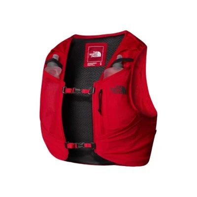 Image of The North Face Sunriser Run Vest 8 Str. S Red Lightweight Running for Enhanced Comfort and Visibility