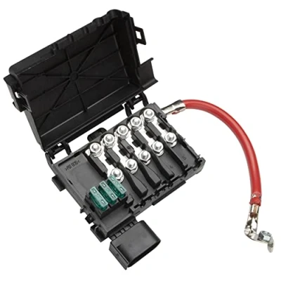Image of ZEALfix Car Battery Fuse Box Holder Terminal 1J0937550A for J Golf Mk4 Beetle 1999 2004