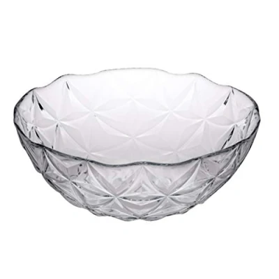Image of Pasabahce Estrella Glass Bowl for Dessert Salad Fruit 24 cm