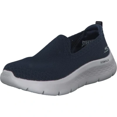 Image of Skechers GO WALK FLEX BRIGHT SUMMER, Women&#039;s Sneaker, Navy, 7 UK