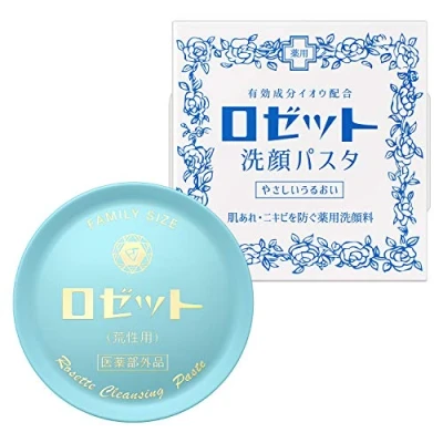 Image of Rosette Cleansing pasta For dry rough skin (areshou sikn 90g) (japan import)