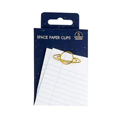 Image of Good Design Works Space Paper Clips, Multicoloured, 39 x 27 mm