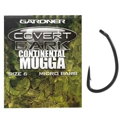Image of Gardner Tackle Covert Dark Hooks (Full Range) Carp Barbel Tench Coarse Fishing